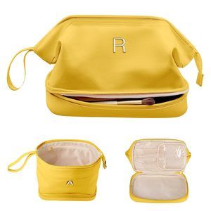 Womens Gift, Initial Makeup Bag, Travel Gifts, Personalized Bags, Waterproof💚